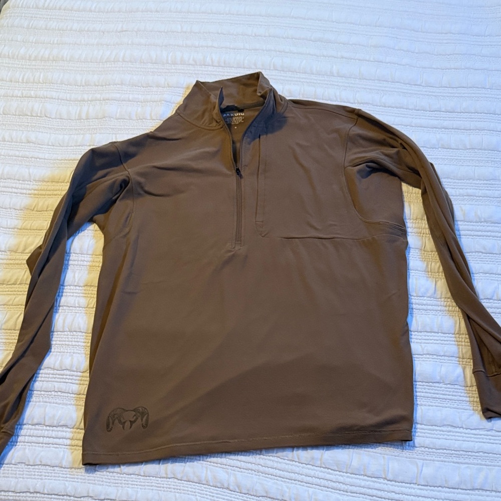 KUIU Dark Brown Pullover